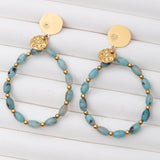 Boucles d'oreilles Pierre Appitite en acier inoxydable