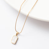 Collier Acier Tendance