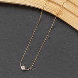 Collier en acier tendance en promo