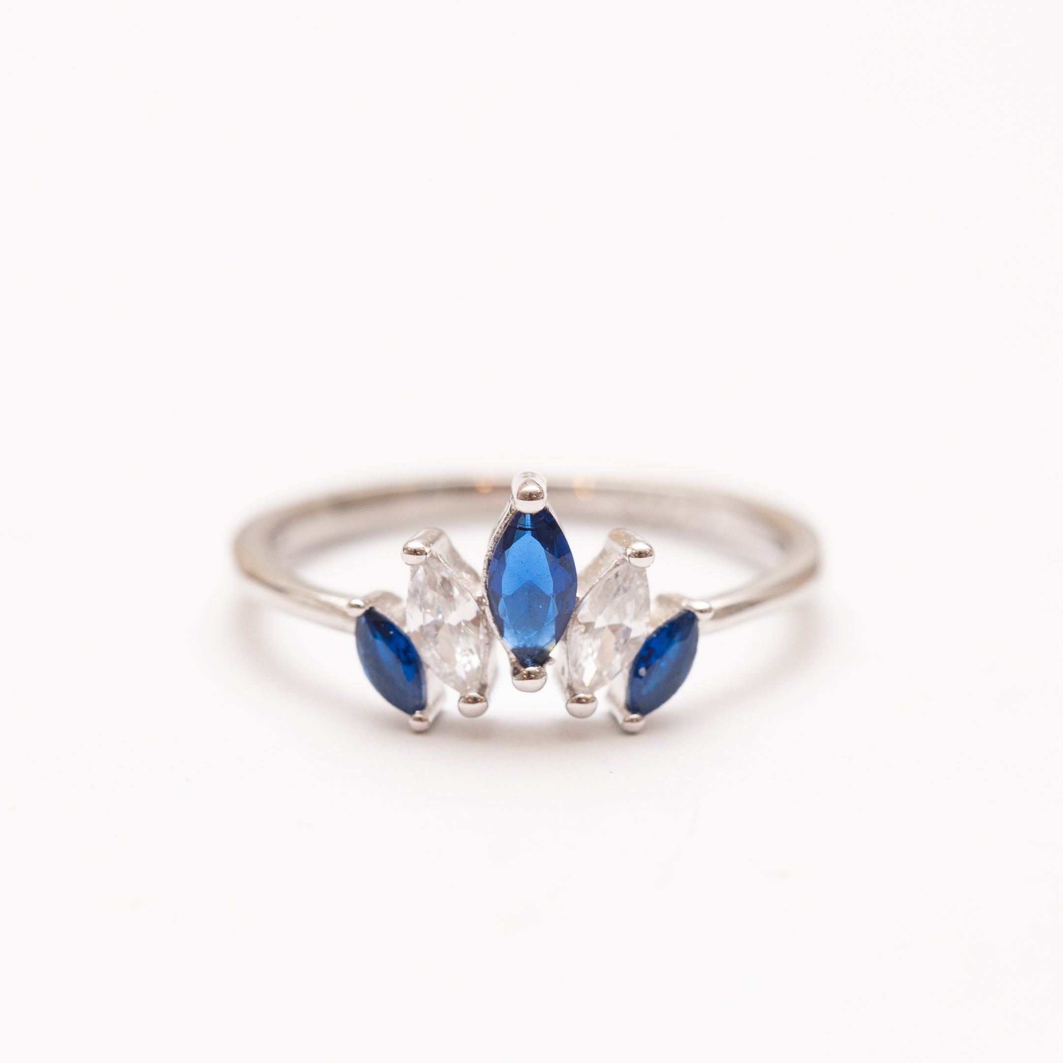 Bague Argent Rhodié - Tendance