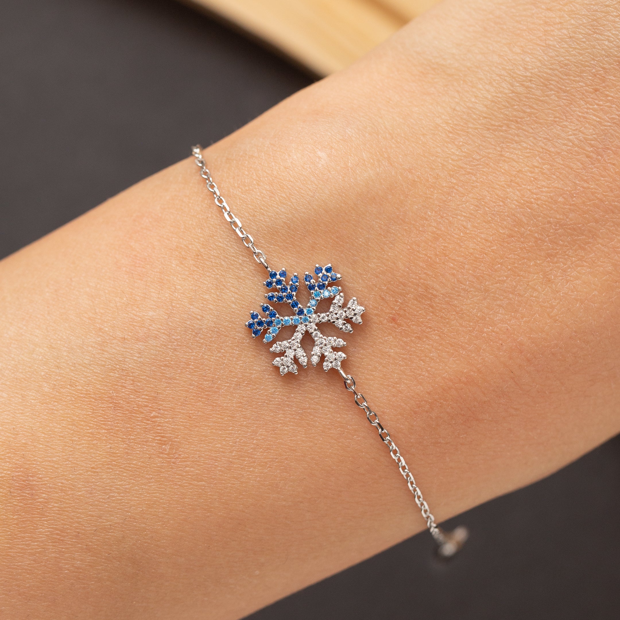 Gourmette en argent rhodié