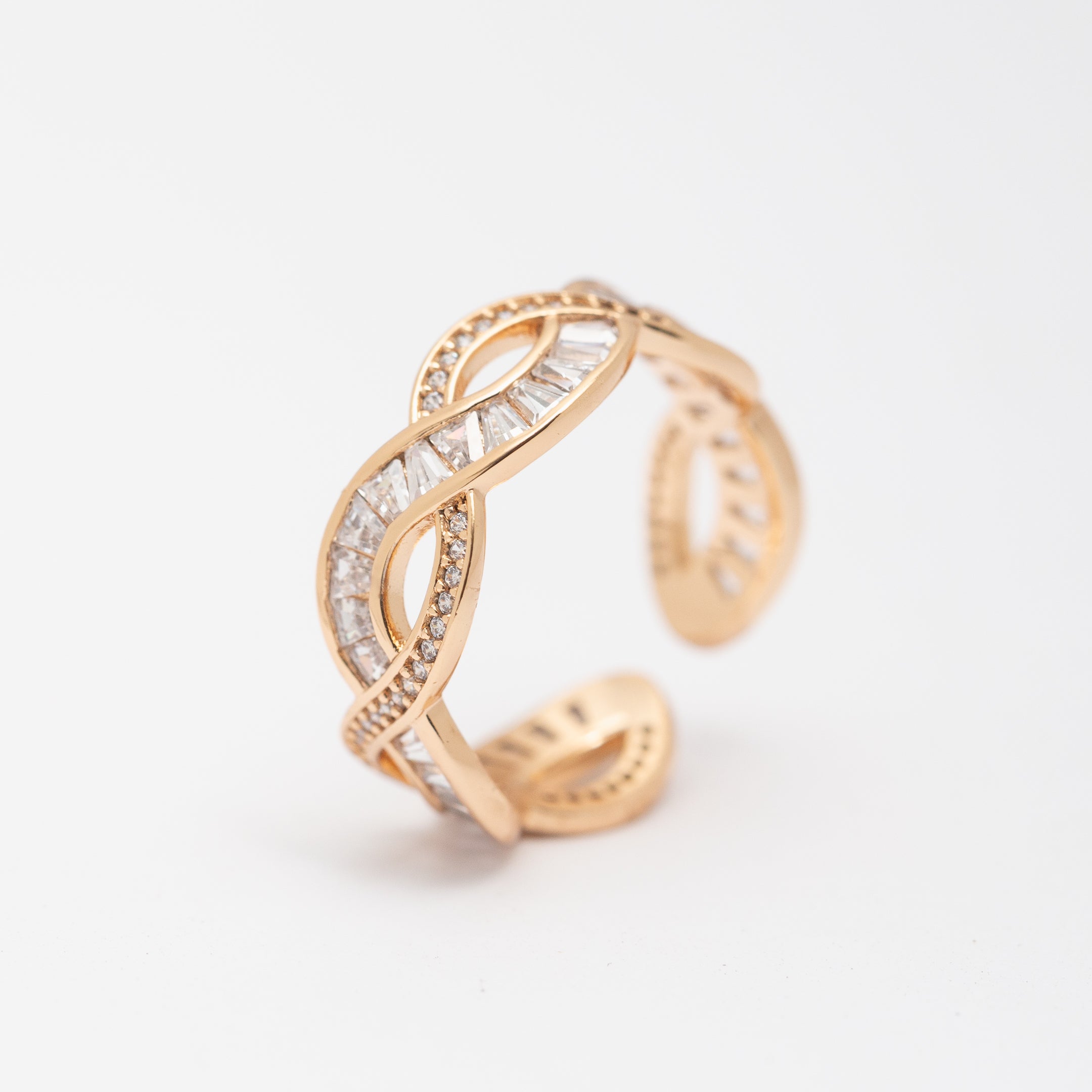 Bague en plaqué or Xuping XP