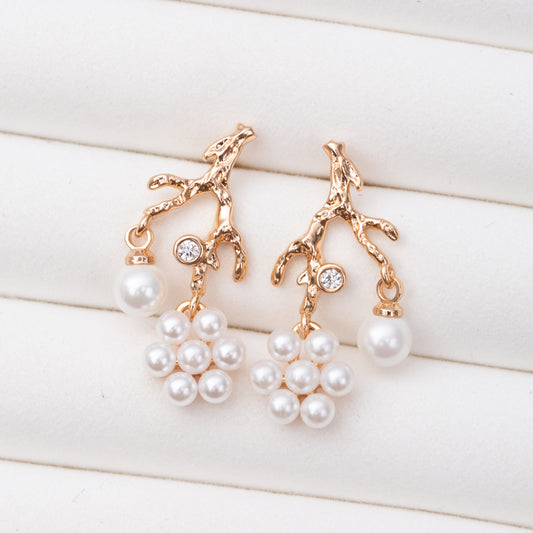 Boucles d'oreilles en plaqué or xuping xp