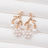 Boucles d'oreilles en plaqué or xuping xp