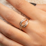 Bague en plaqué or Xuping XP