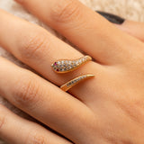 Bague en plaqué or Xuping XP