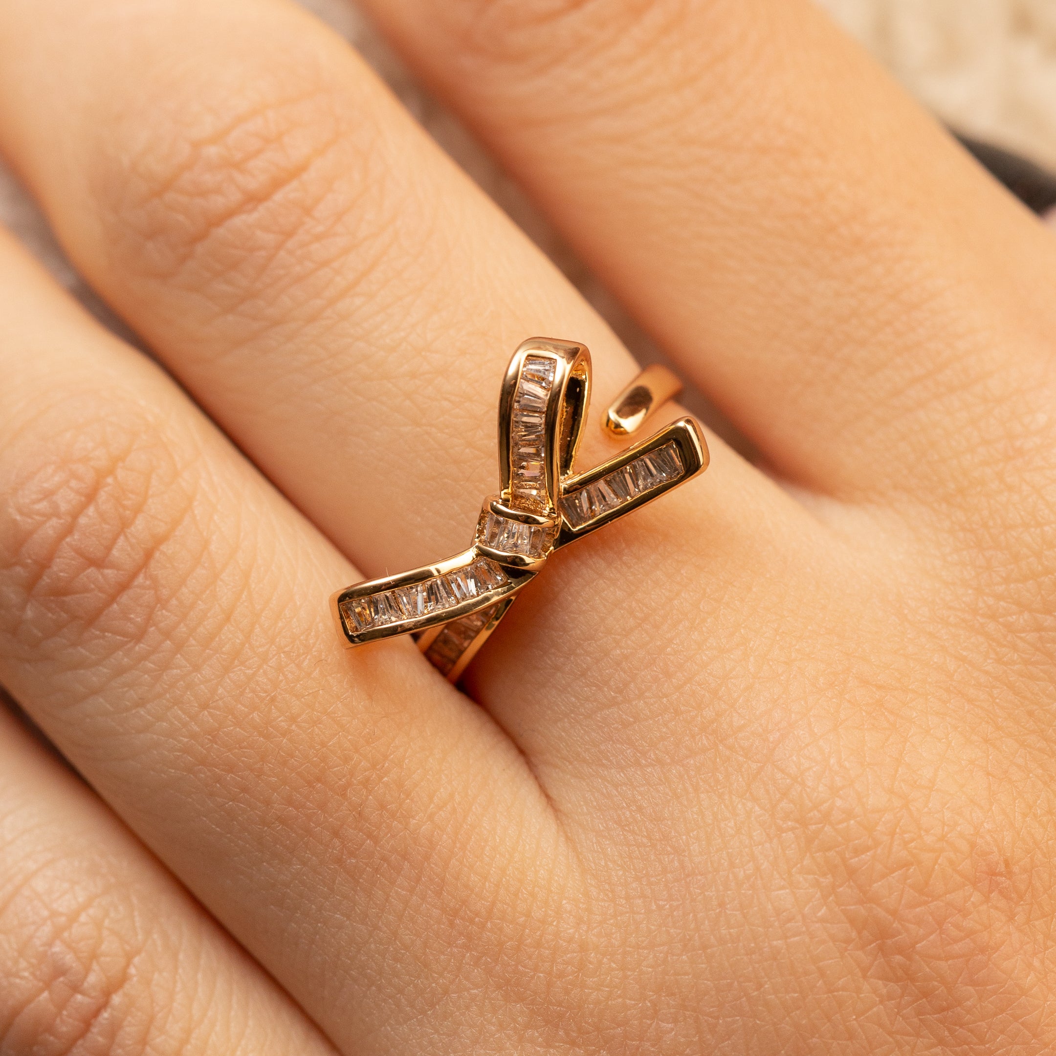 Bague en plaqué or Xuping XP