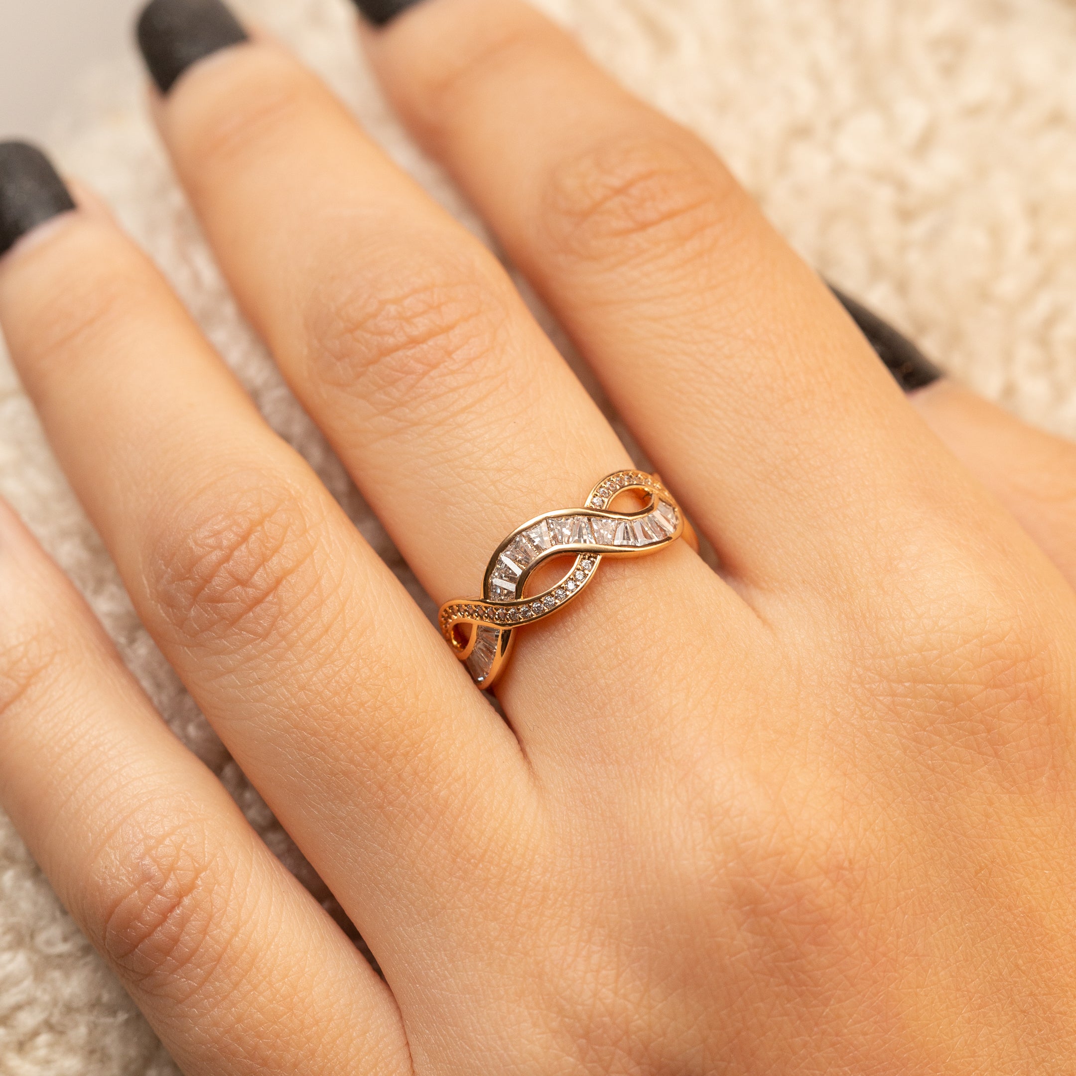 Bague en plaqué or Xuping XP