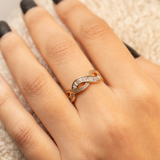 Bague en plaqué or Xuping XP