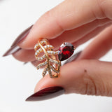 Bague en Plaqué Or Xuping – Un Design Moderne pour un Look Précieux
