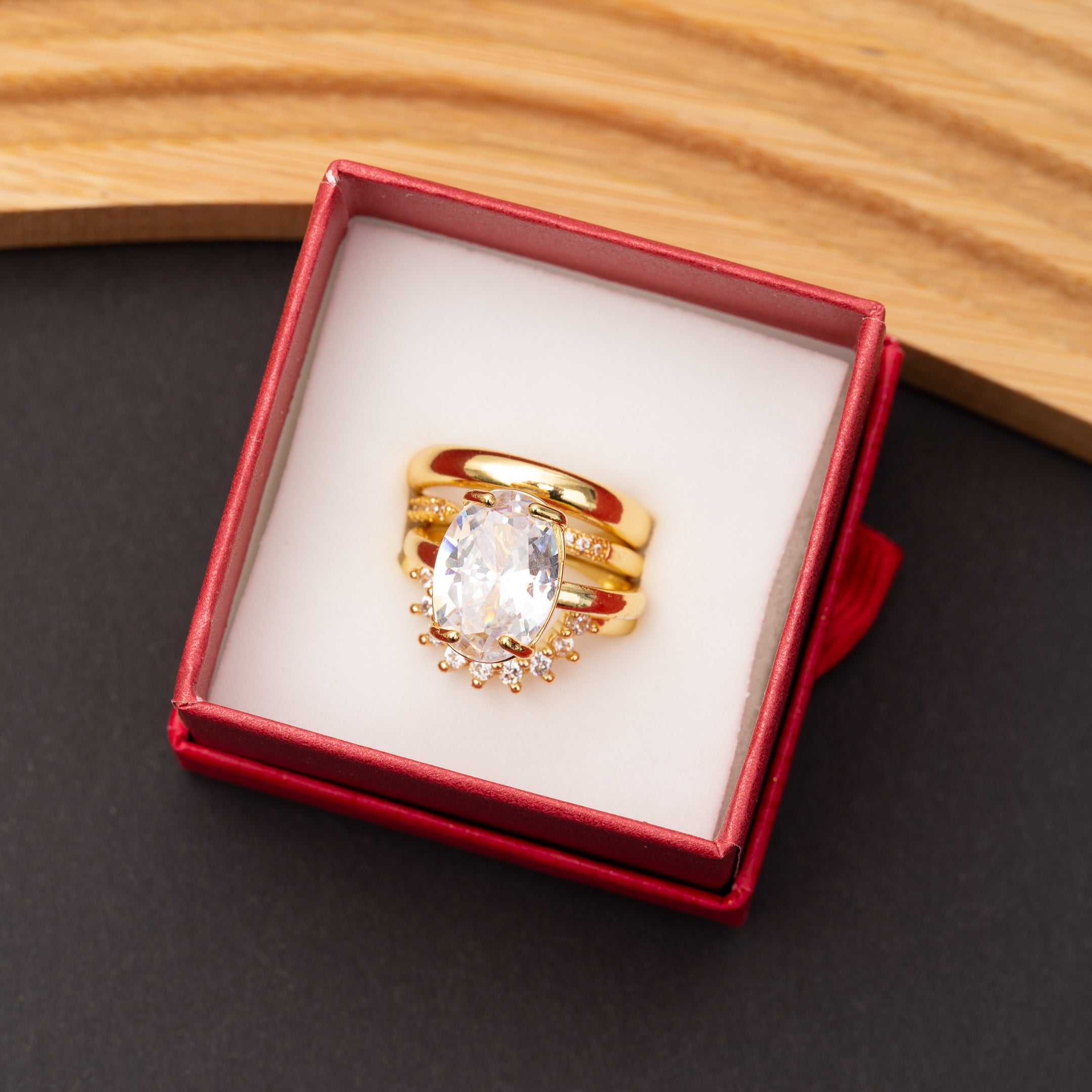 Bague duchesse en acier inoxydable