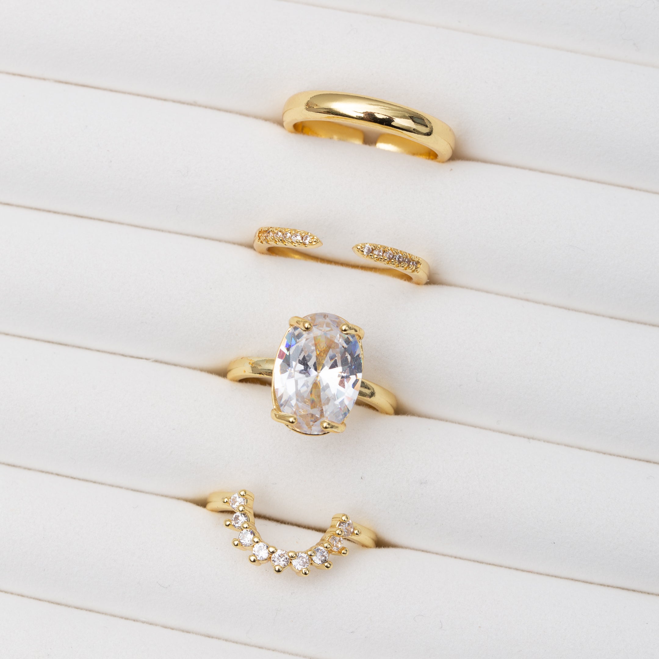 Bague duchesse en acier inoxydable