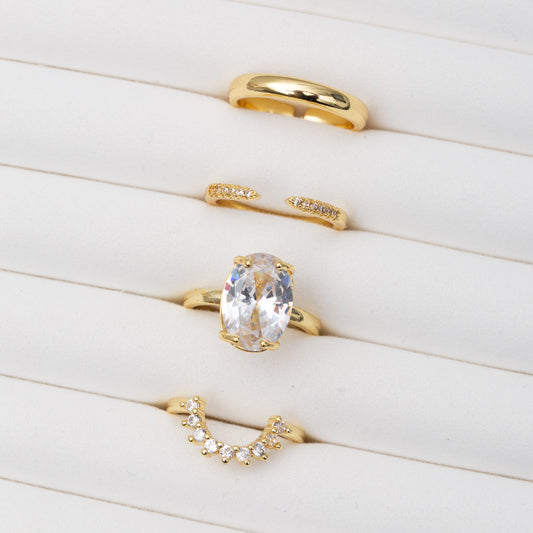 Bague duchesse en acier inoxydable