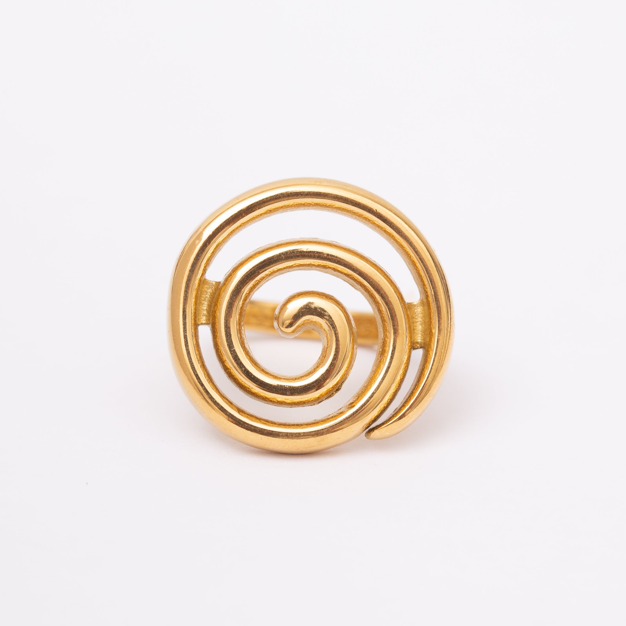 Bague Vintage en acier inoxydable