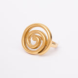 Bague Vintage en acier inoxydable