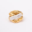 Bague Vintage en acier inoxydable