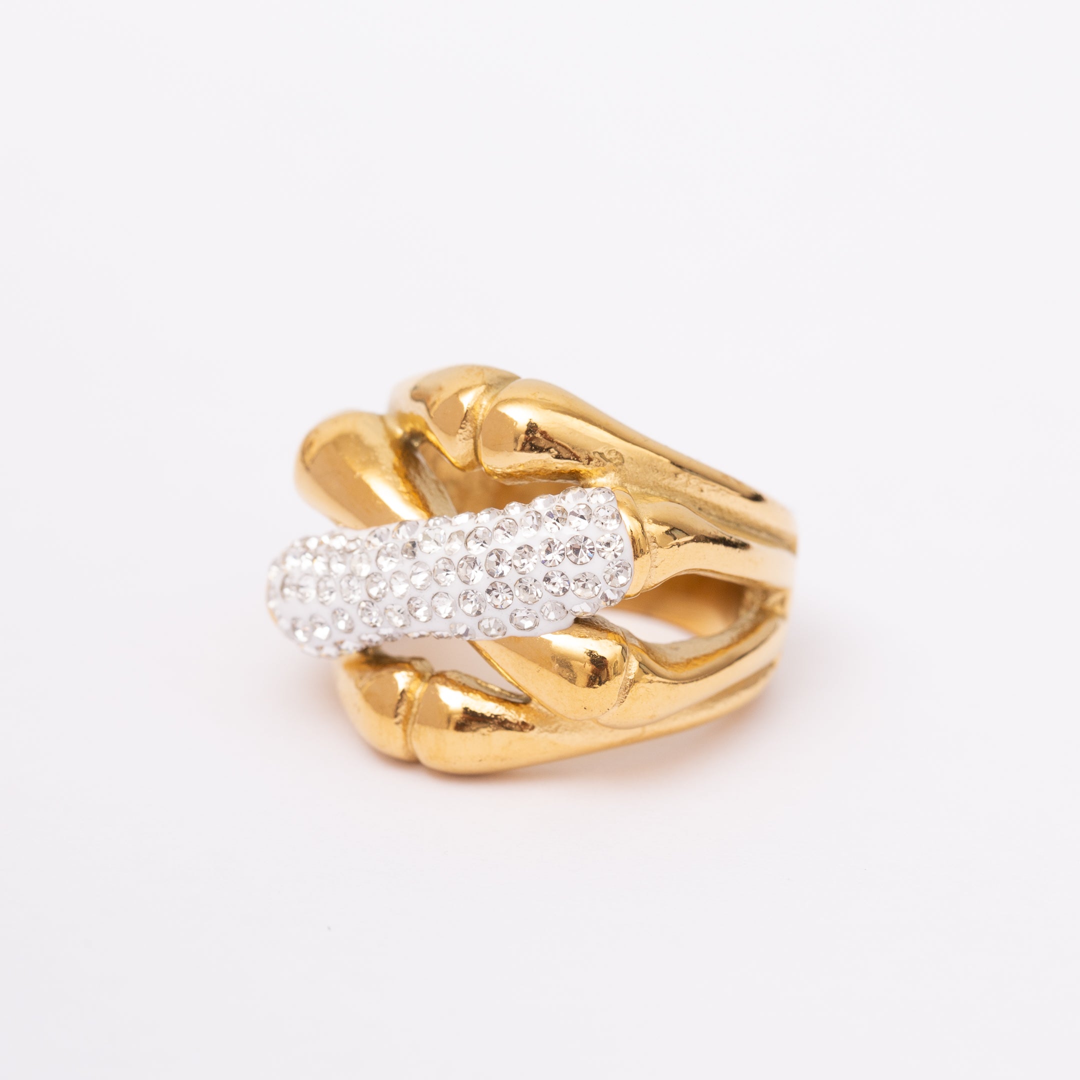 Bague Vintage en acier inoxydable