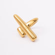 Bague Vintage en acier inoxydable