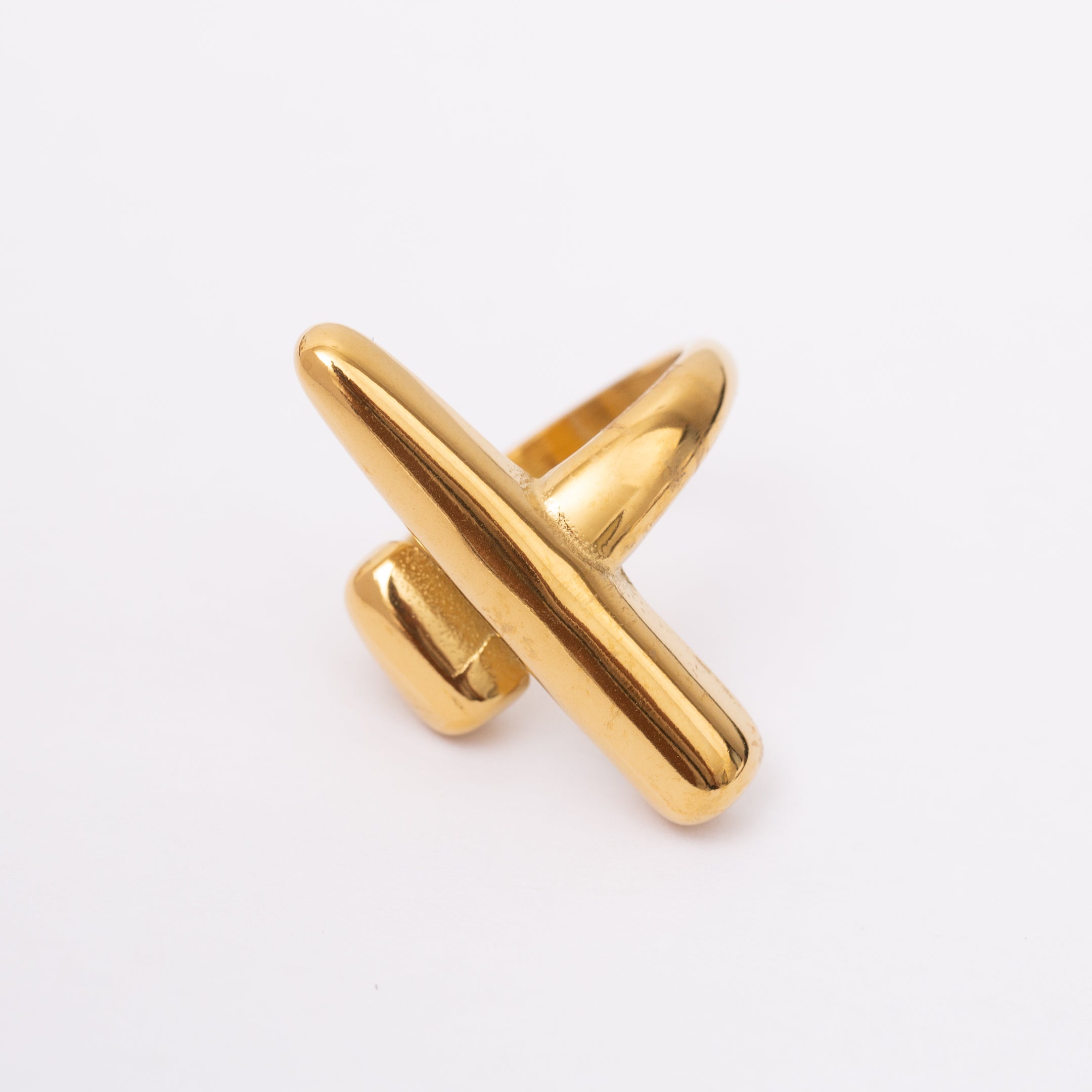 Bague Vintage en acier inoxydable