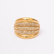 Bague Vintage en acier inoxydable