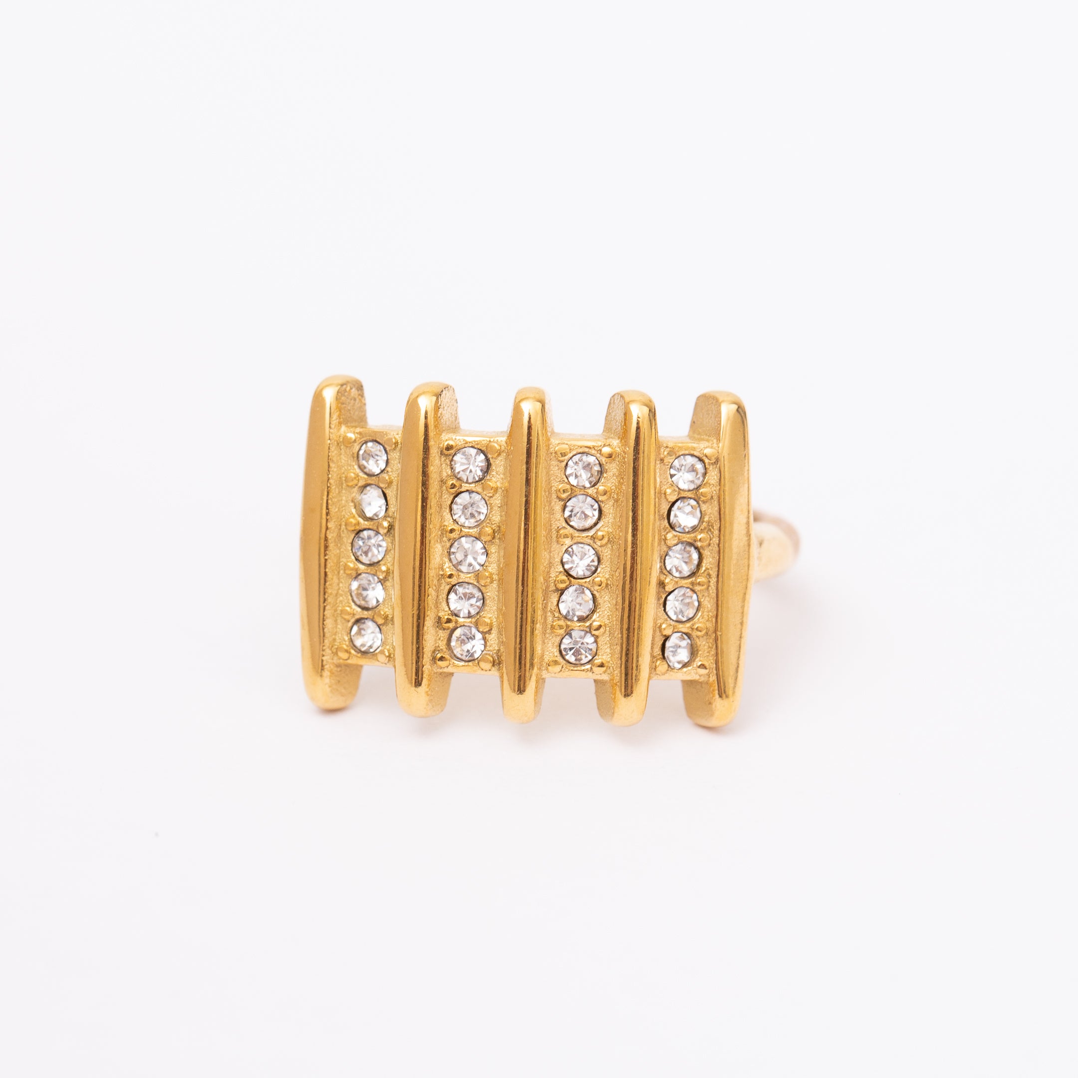 Bague Vintage en acier inoxydable