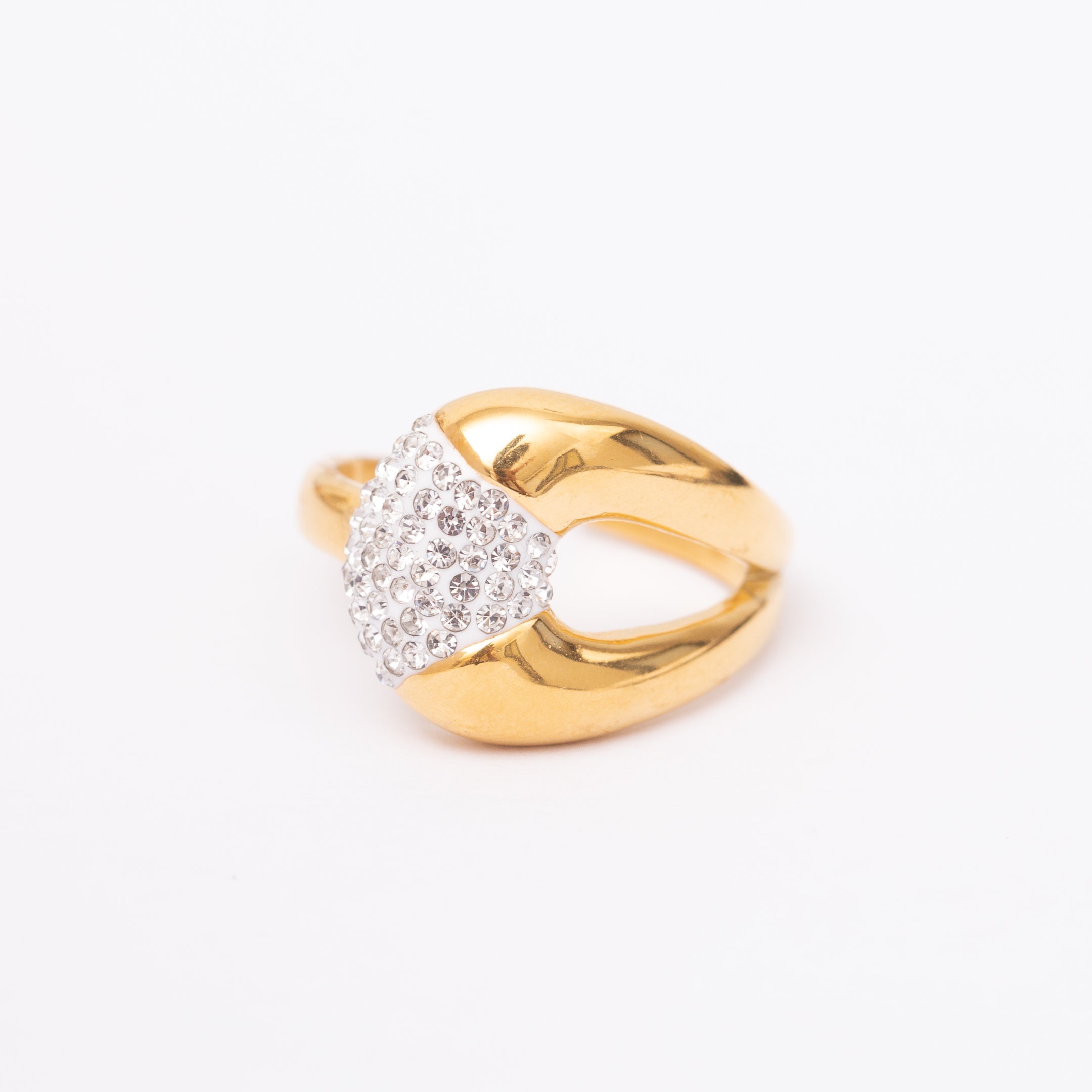 Bague Vintage en acier inoxydable