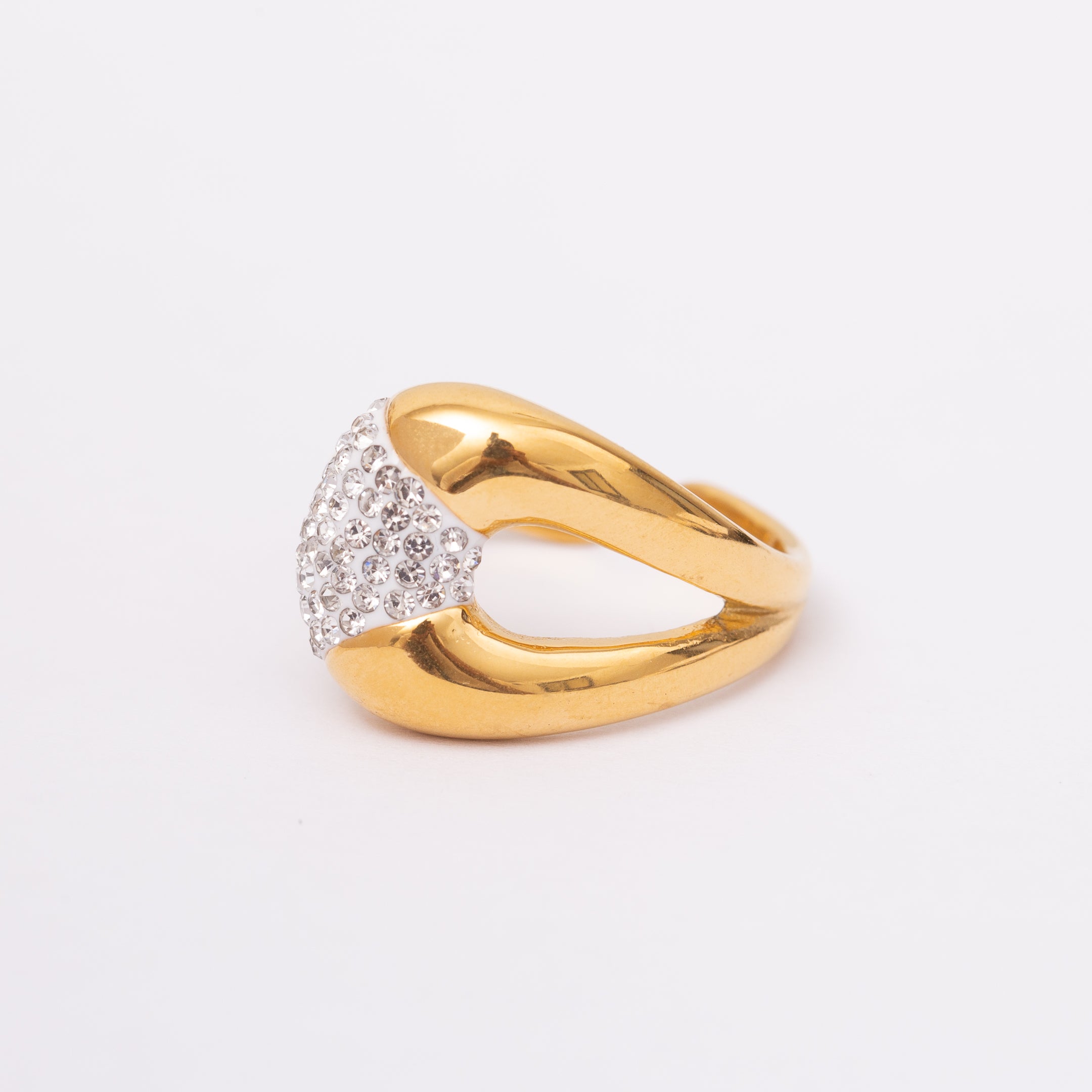 Bague Vintage en acier inoxydable