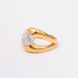 Bague Vintage en acier inoxydable