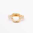 Bague Vintage en acier inoxydable