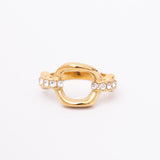 Bague Vintage en acier inoxydable