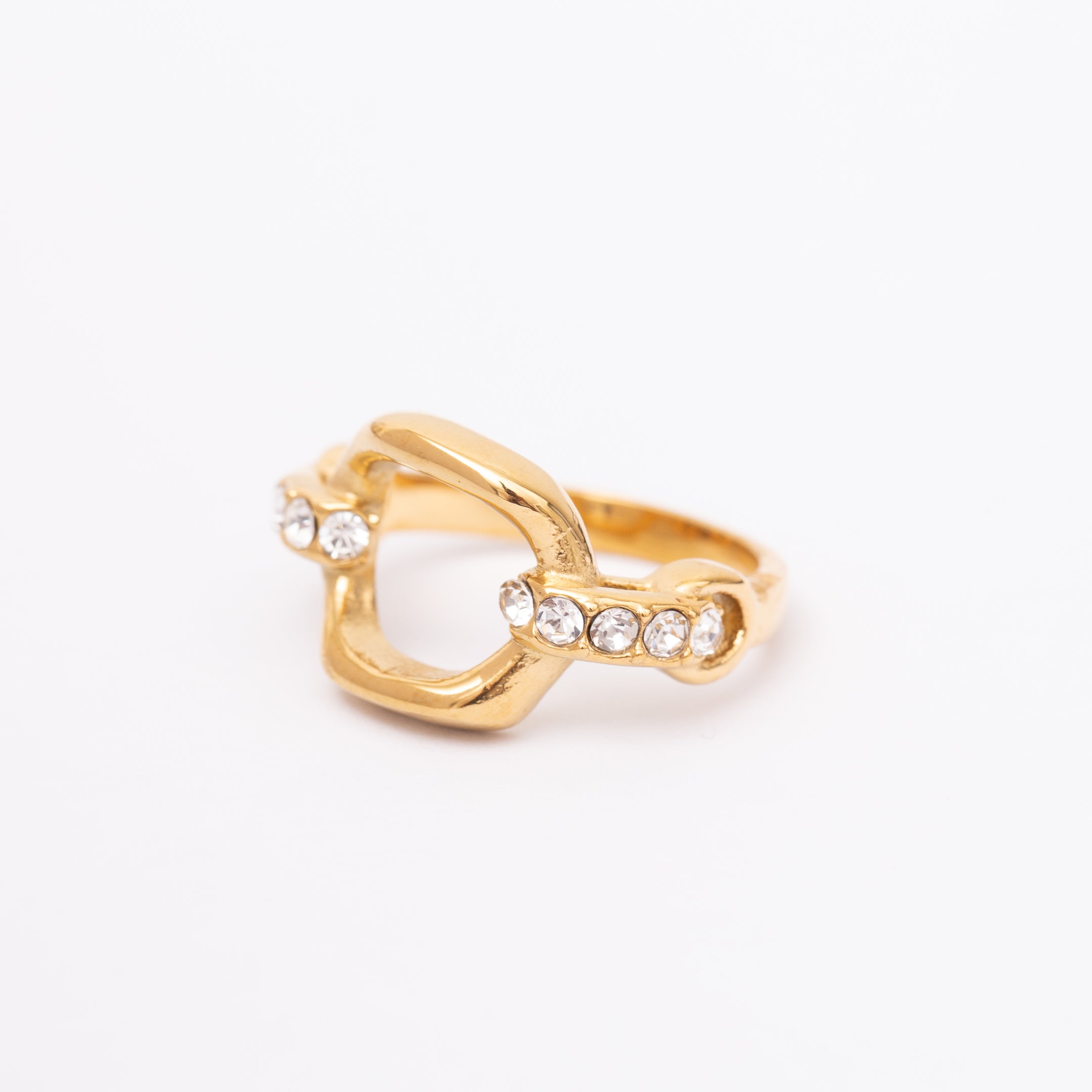 Bague Vintage en acier inoxydable