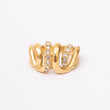 Bague Vintage en acier inoxydable