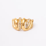 Bague Vintage en acier inoxydable