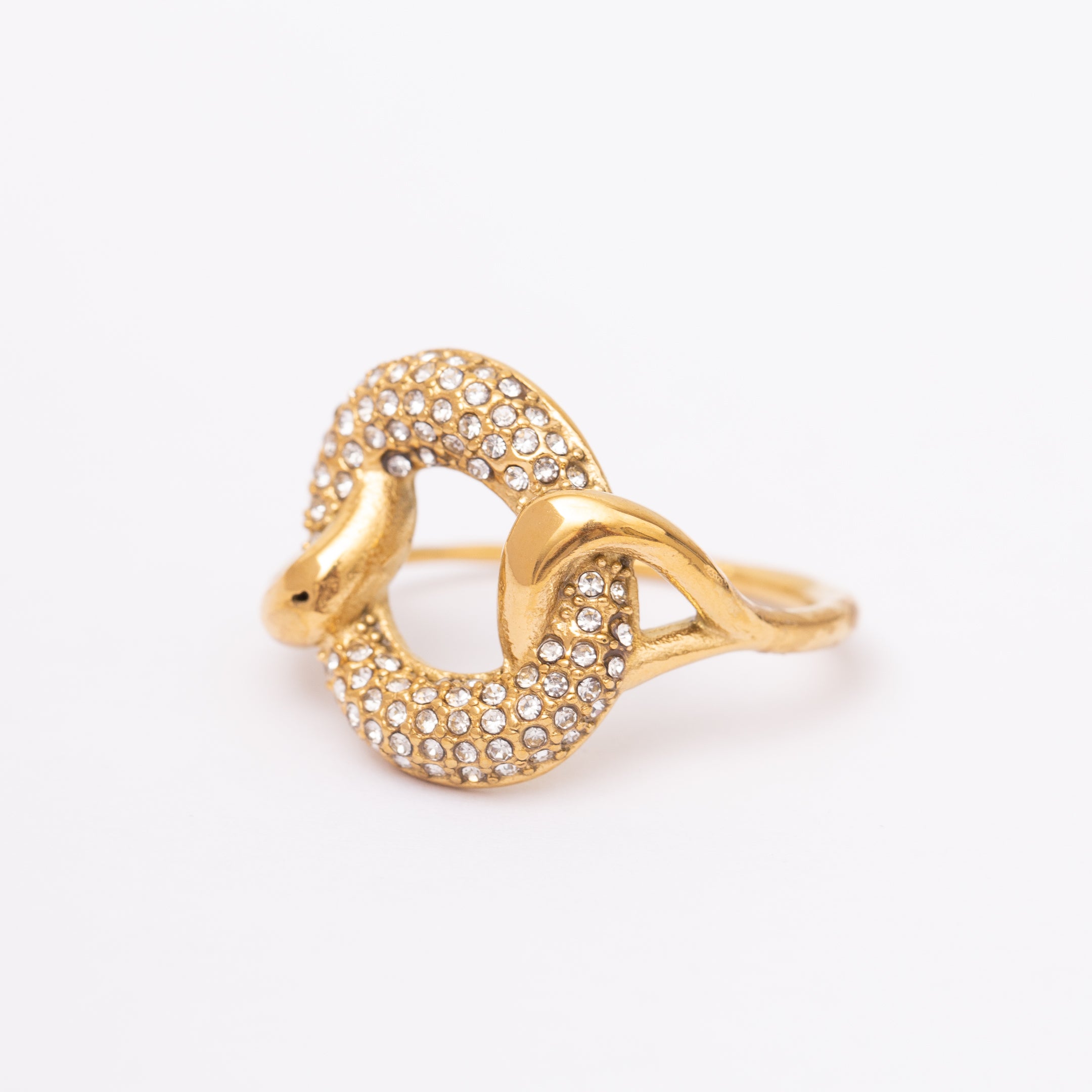 Bague Vintage en acier inoxydable
