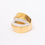 Bague Vintage en acier inoxydable