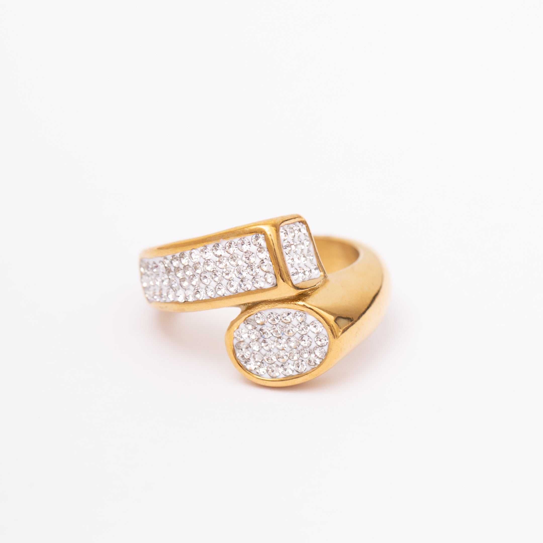 Bague Vintage en acier inoxydable
