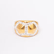 Bague Vintage en acier inoxydable