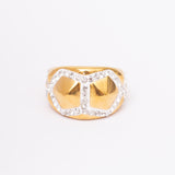 Bague Vintage en acier inoxydable