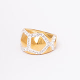 Bague Vintage en acier inoxydable