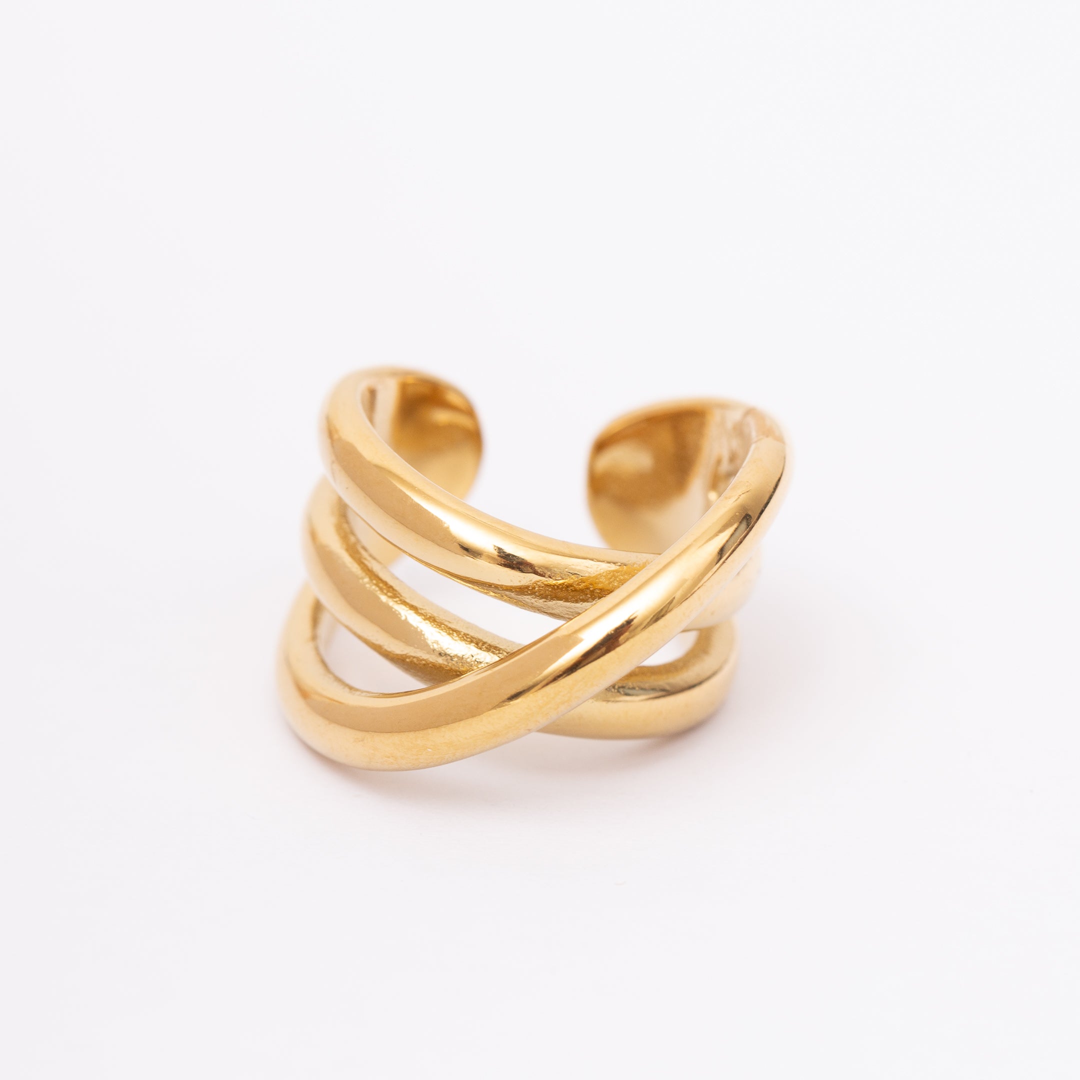 Bague Vintage en acier inoxydable