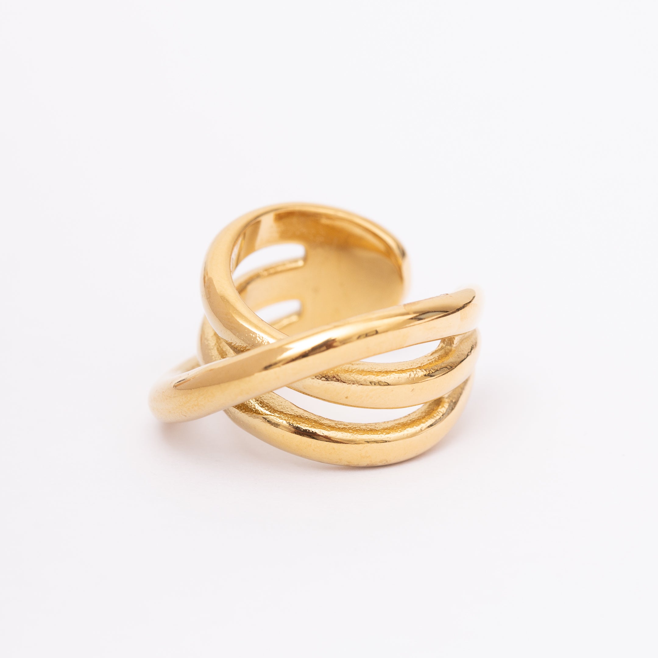 Bague Vintage en acier inoxydable