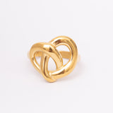Bague Vintage en acier inoxydable