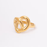 Bague Vintage en acier inoxydable
