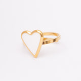 Bague Vintage en acier inoxydable