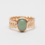 Bague En Plaqué Or CN Tendance Bijouxcn. Pierre Aventurine Véritable