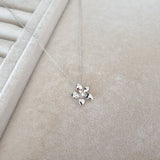 Collier argent Rhodié Garanti le jasmin soldeargent - 40%