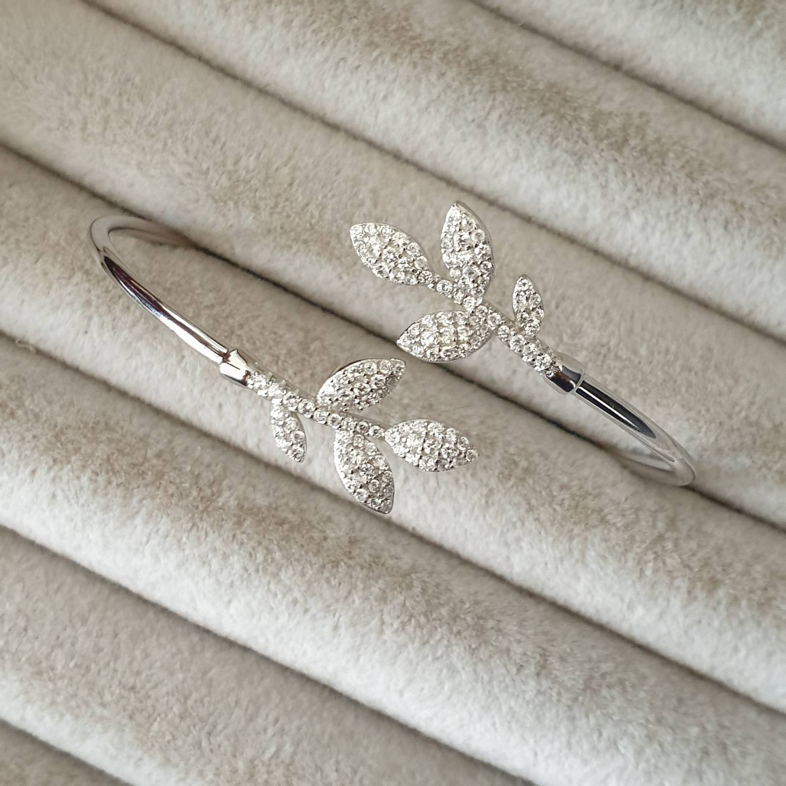 Bracelet Argent Rhodié garanti soldeargent - 40% césar tige