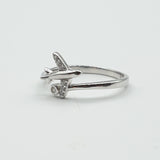 Bague Argent Rhodié Garanti the plane