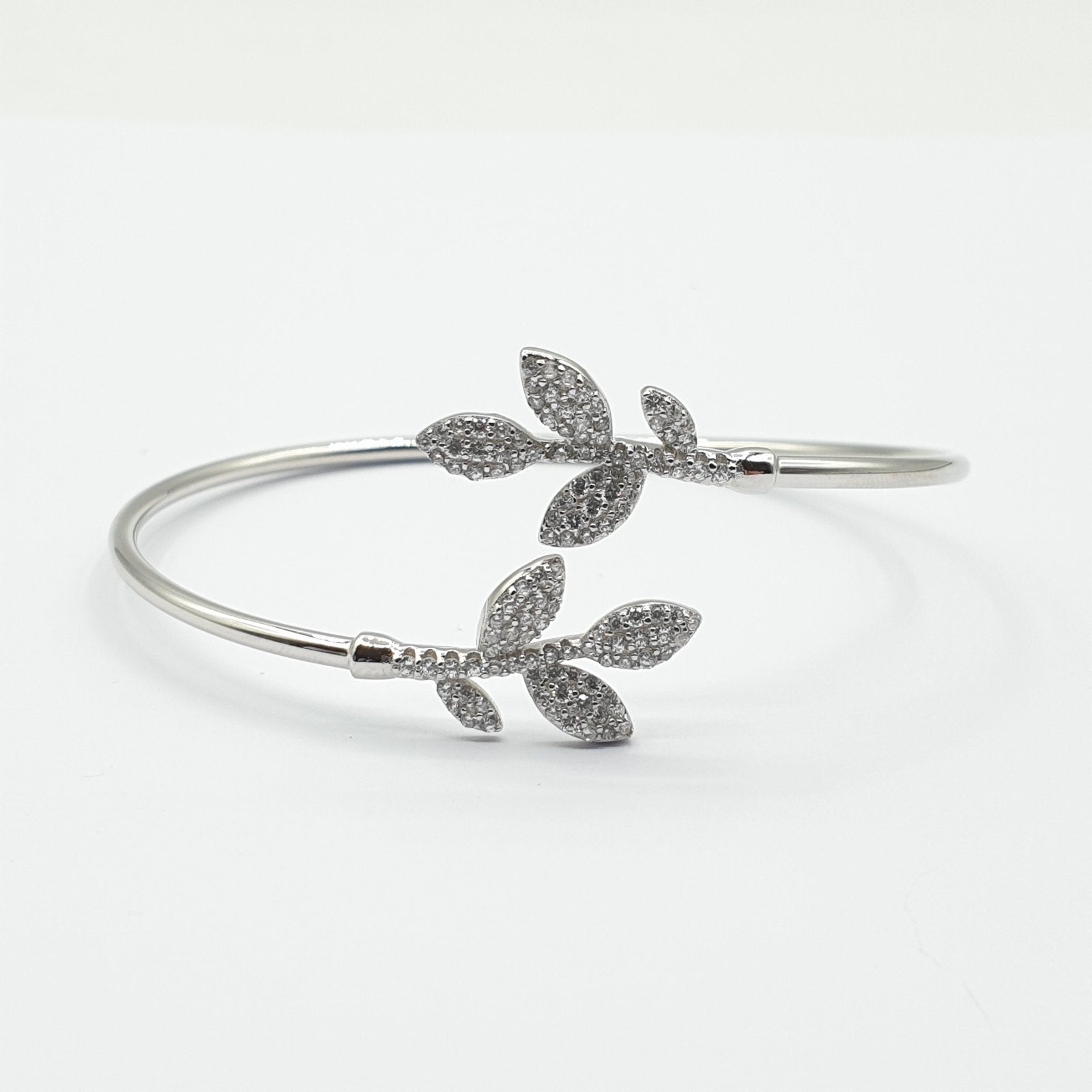 Bracelet Argent Rhodié garanti soldeargent - 40% césar tige