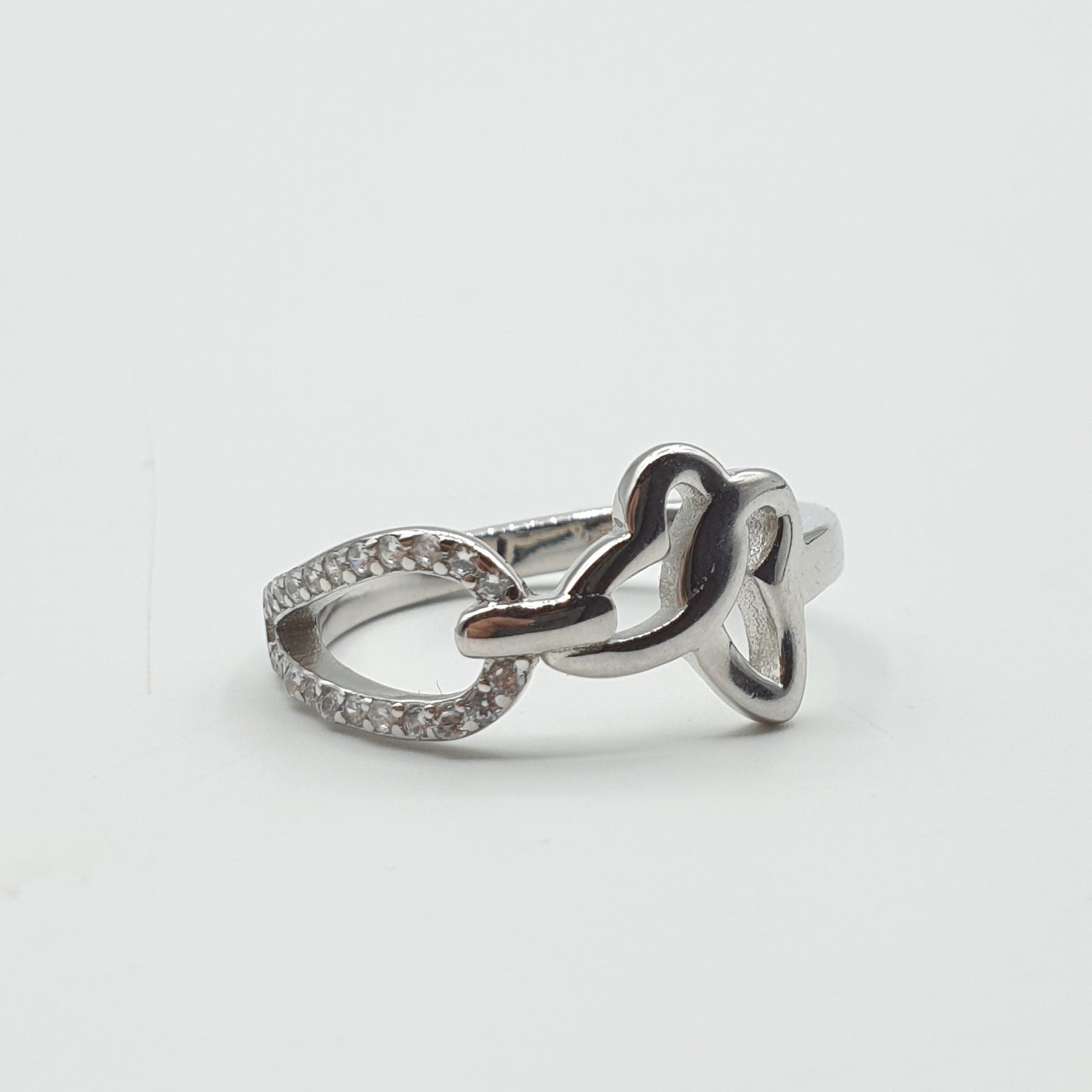 Bague Argent Rhodié Garanti tif papillon